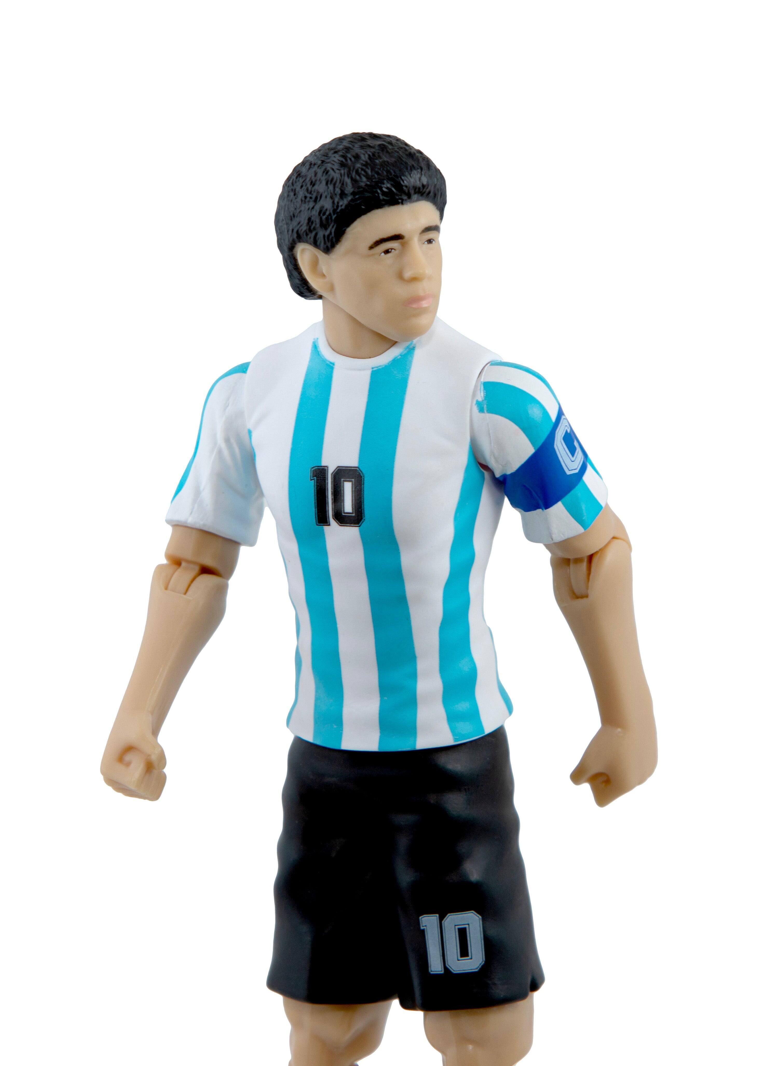 Alt View 3. Banbo Toys - Banbo Toys SOCKERS Argentina Diego Maradona 8" Collectible Soccer Action Figure.