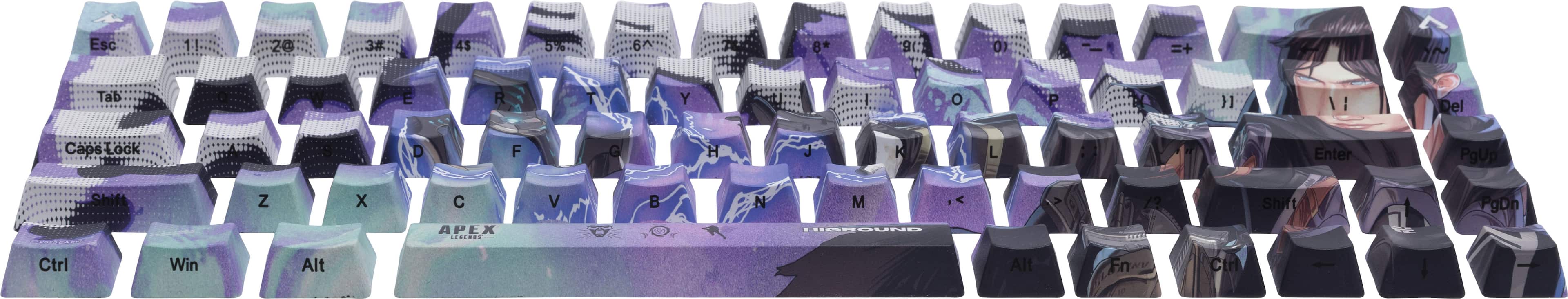 Esc 20 3# 4S 59 6 8 9(: 0) + Tab E R T Y I o P F }1 ! I Del Caps Lock Hdd1 D F G H J K L Enter PgUp Shift Z X C APEX ! V B N M - MISPUUPI TELIR Shifta PgOn Ctrl Win Alt Alt Fn Ctrl