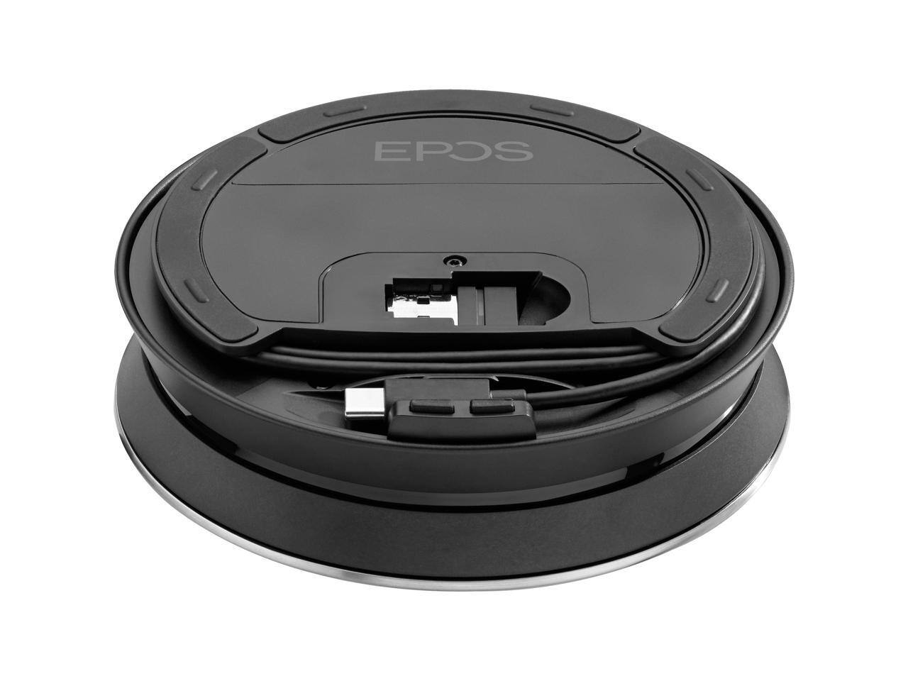 Alt View 2. Sennheiser - EPOS EXPAND SP 30 Speakerphone 1000223 - Black.