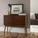 Alt View 11. Adore Decor - Brookline Classic 2-Door Cabinet - Walnut Brown.