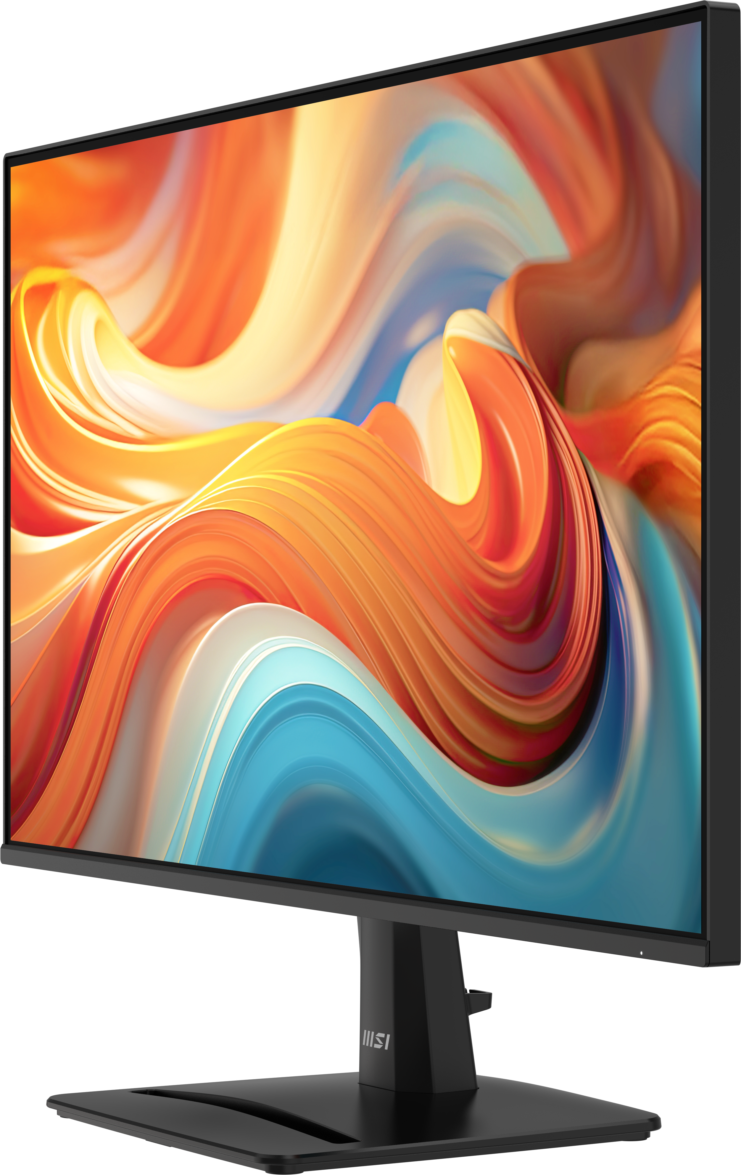Alt View 1. MSI - PRO MP272 E14C 27" IPS LCD FHD 144Hz 1ms FreeSync Business Monitor HDR ready with Built-in Speakers (USB-C ,HDMI) - Black.