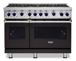 Viking - VGR Freestanding 7 Series Gas 48" Range - Onyx