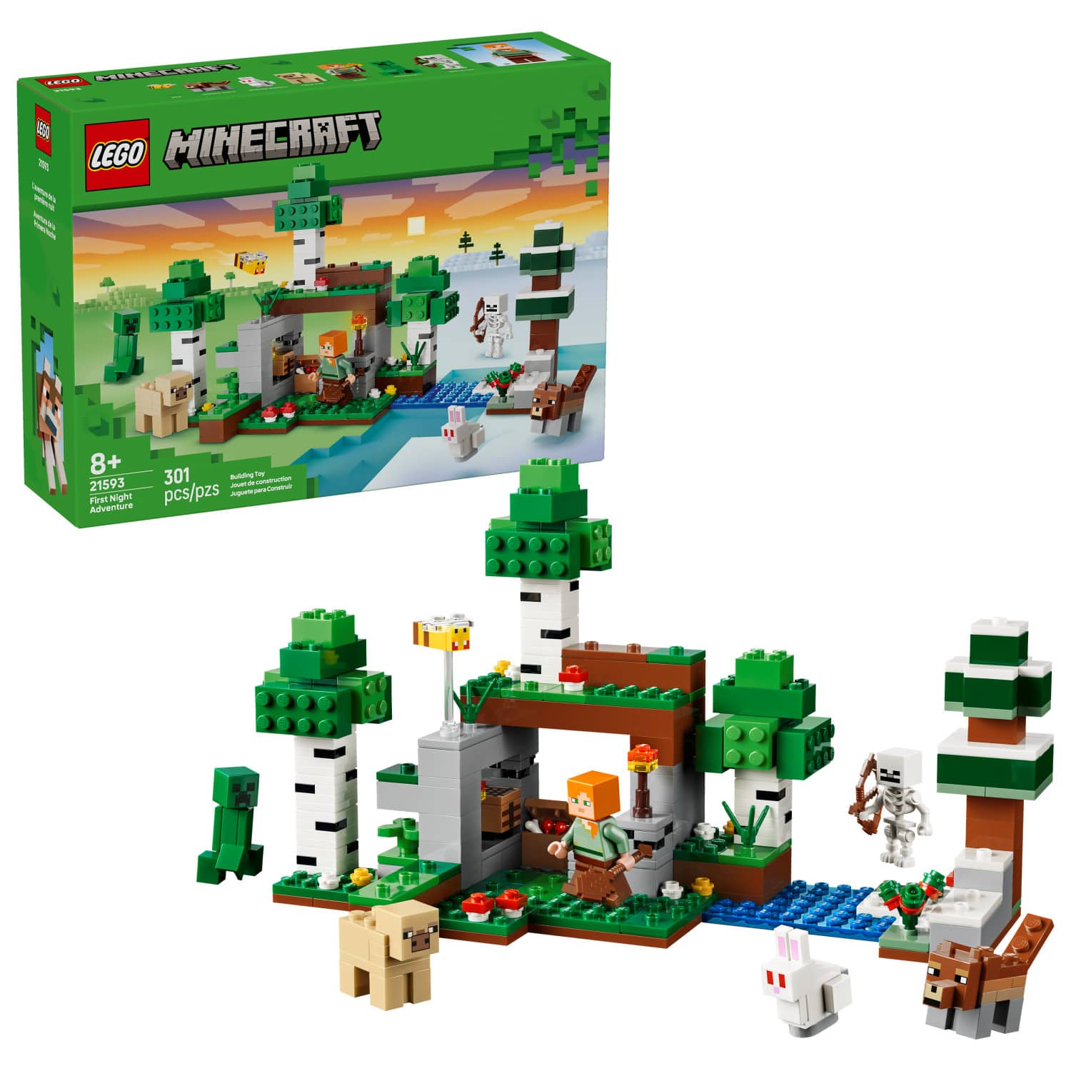 Lego | | Minecraft First Night Adventure 21593 | Best Buy