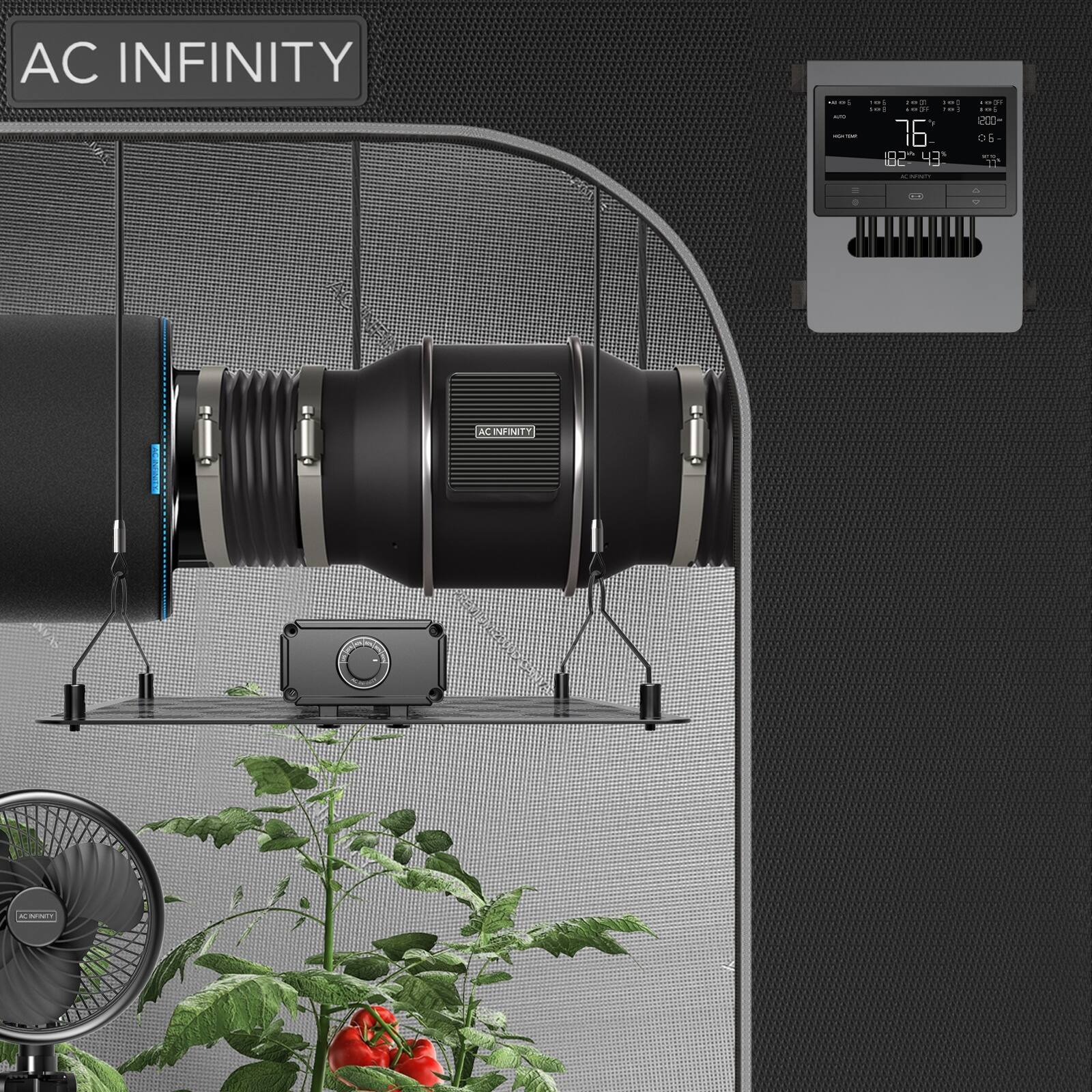 AC INFINITY  
301 10 100 50 - 102f 100 AUTO 76 ^CO 43' CARD III  
100% 100 200- 06- 17  
AC INFINITY  
AC MONET