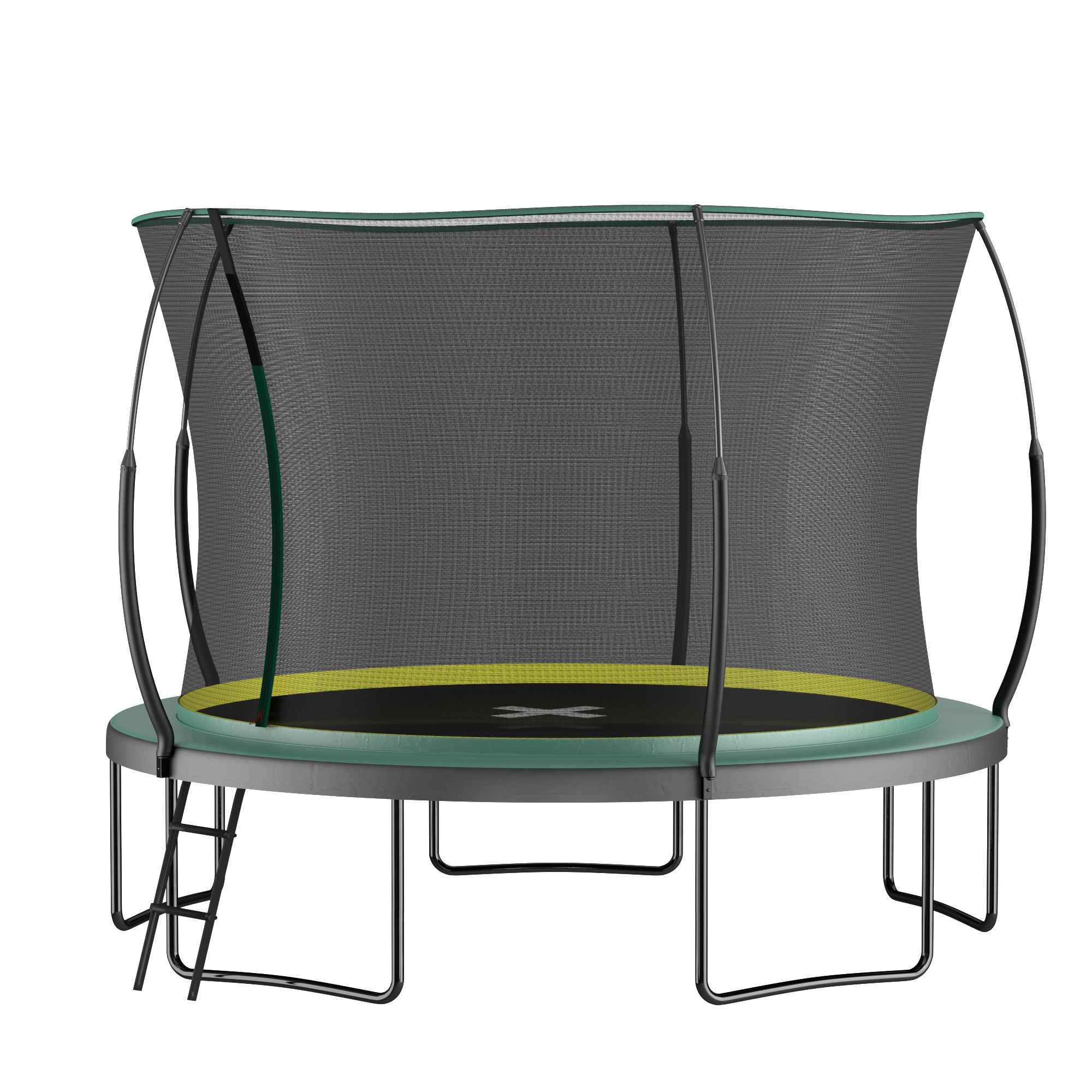 Back. LOVMOR - Lovmor 12 FT Trampoline with No Gap Enclosure Recreational Trampoline for Adults.