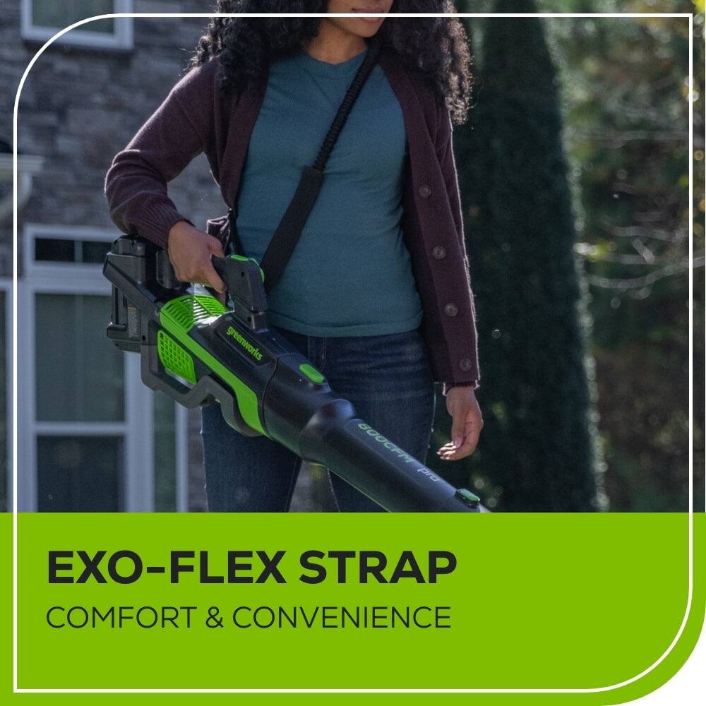 EXO-FLEX STRAP  
COMFORT & CONVENIENCE