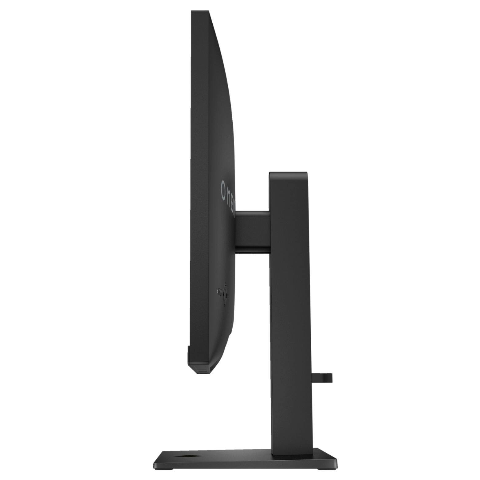 Alt View 5. HP - OMEN 27" FHD 180Hz Gaming Monitor 16:9, 1ms, 400 nits, Height adjustable, Pivot, Tilt, Anti-glare, HDMI and DisplayPort - Black.