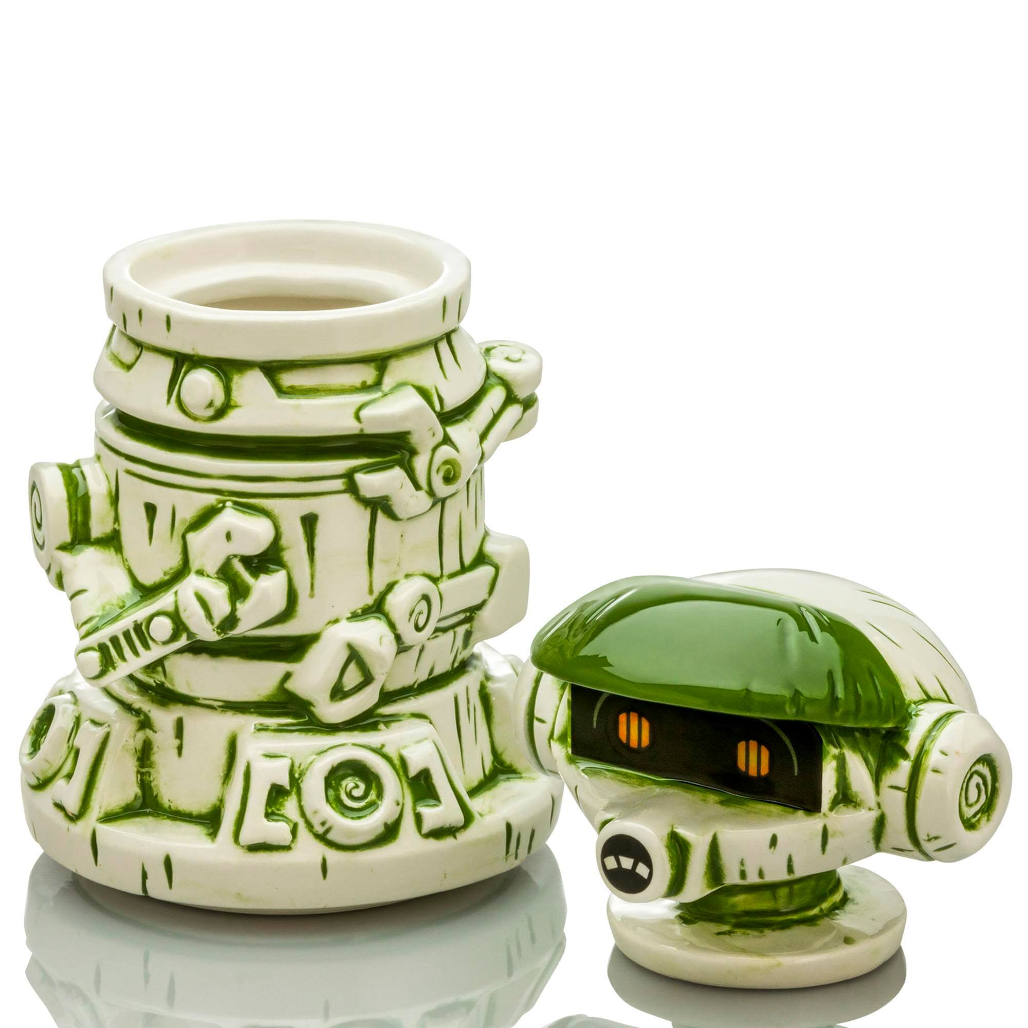 Alt View 1. Star Wars - Geeki Tikis Star Wars: The Book Of Boba Fett R-3X Ceramic Mug | Holds 15 Ounces - Green.