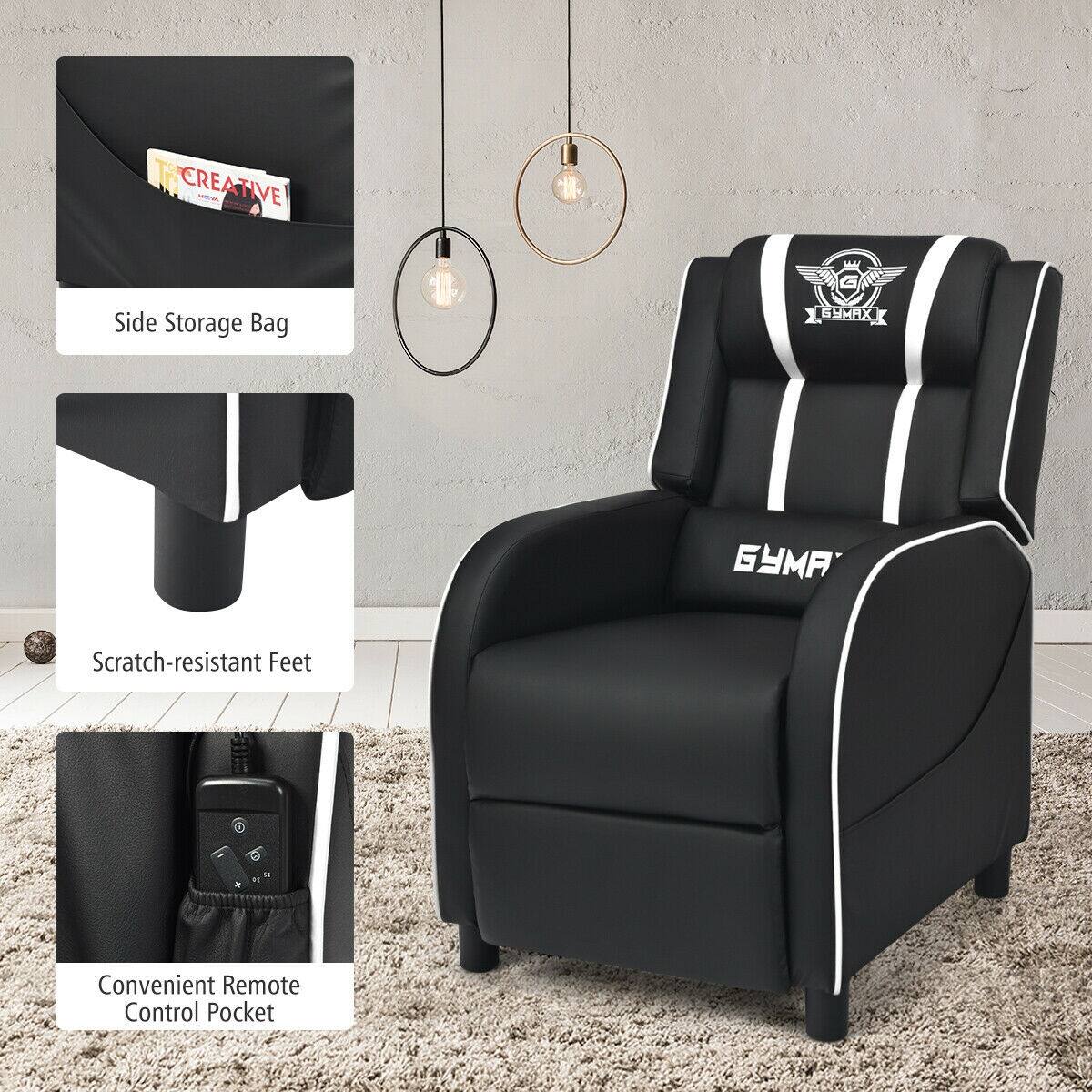 - CREATIVE
- Side Storage Bag
- Scratch-resistant Feet
- Convenient Remote Control Pocket