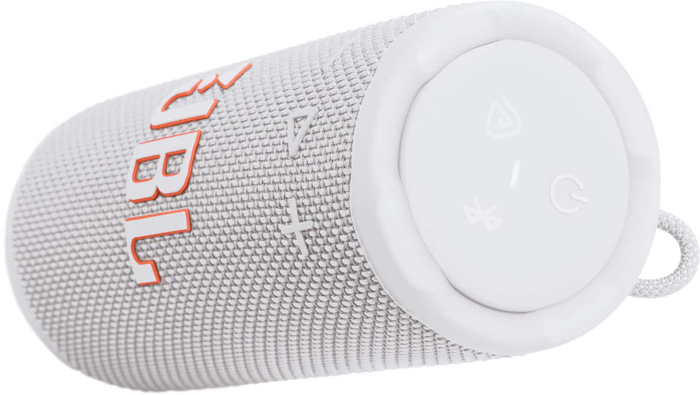 Alt View 14. JBL - Grip Portable Wireless Speaker with Built-In Light - 2025 - White.