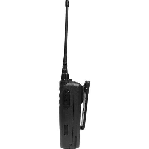 Back. Motorola Solutions - Motorola CP100D Analog UHF Portable Two Way Radio With Display and Limited Keypad - 2 Pack Bundle - Black.