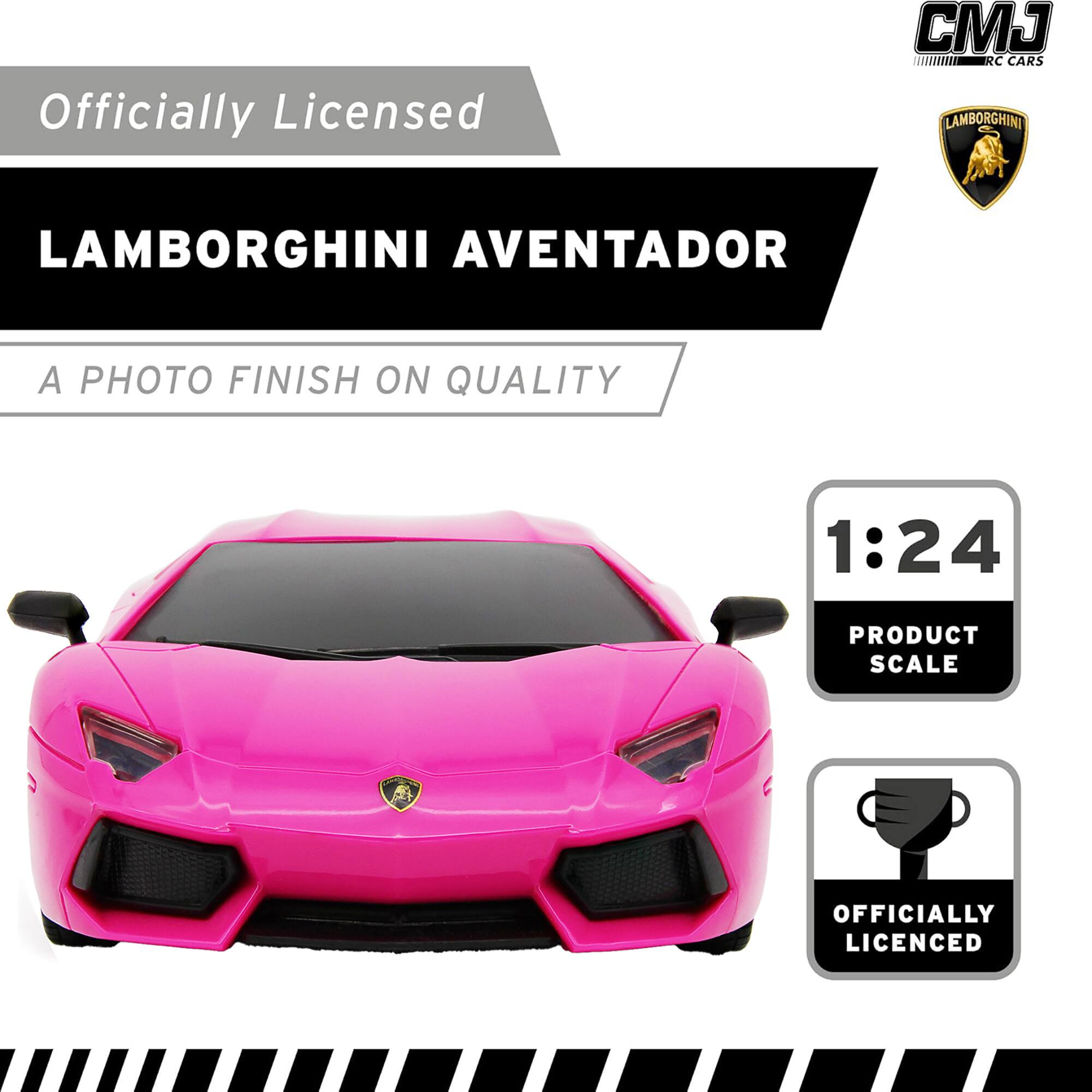 Officially Licensed CJ C CARS Lamborghini Aventador: A Photo Finish on Quality 1:24 Product Scale.