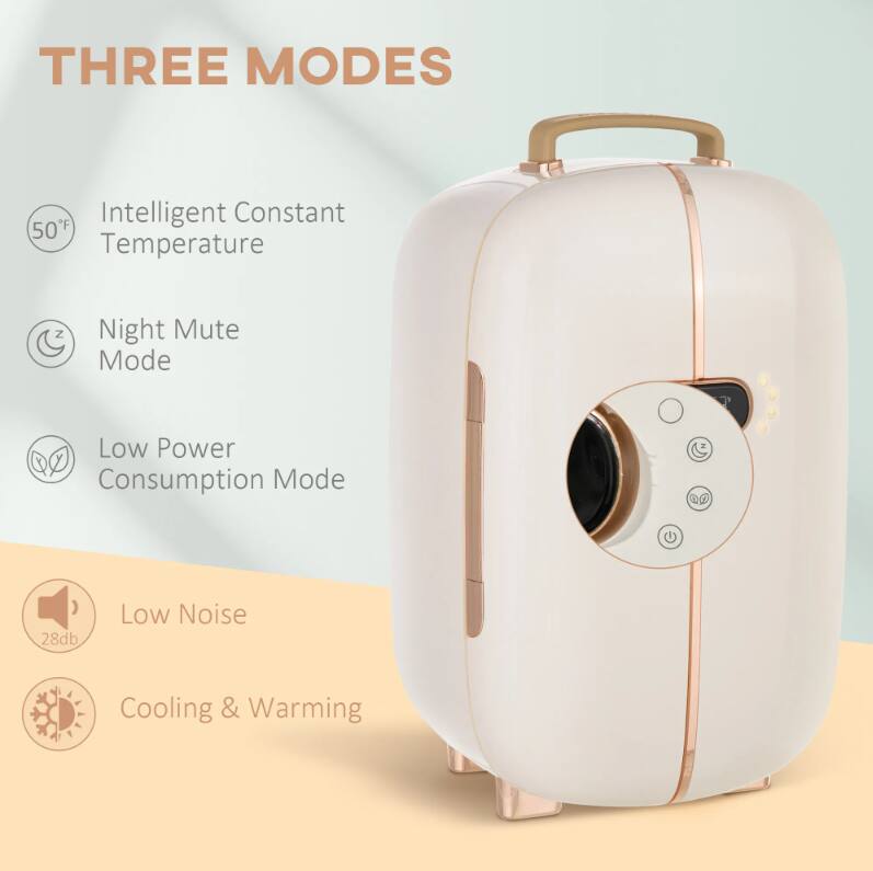THREE MODES

- Intelligent Constant Temperature
- Night Mute Mode
- Low Power Consumption Mode

- Low Noise (28db)
- Cooling & Warming