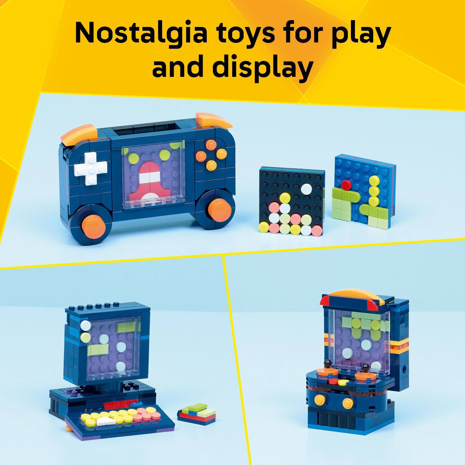 Nostalgia toys for play and display
