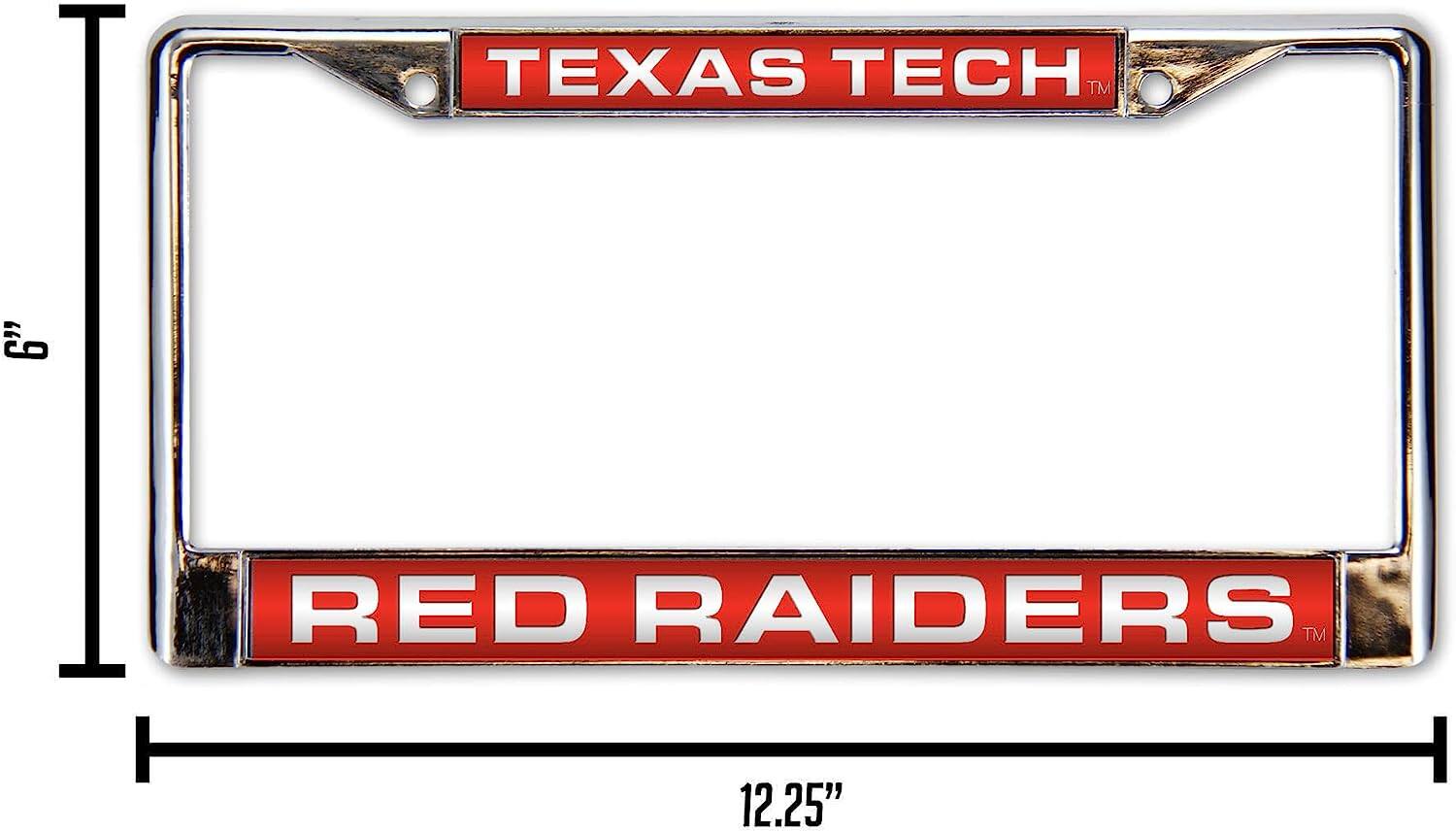 TEXAS TECH  
RED RAIDERS  

6"  
12.25"
