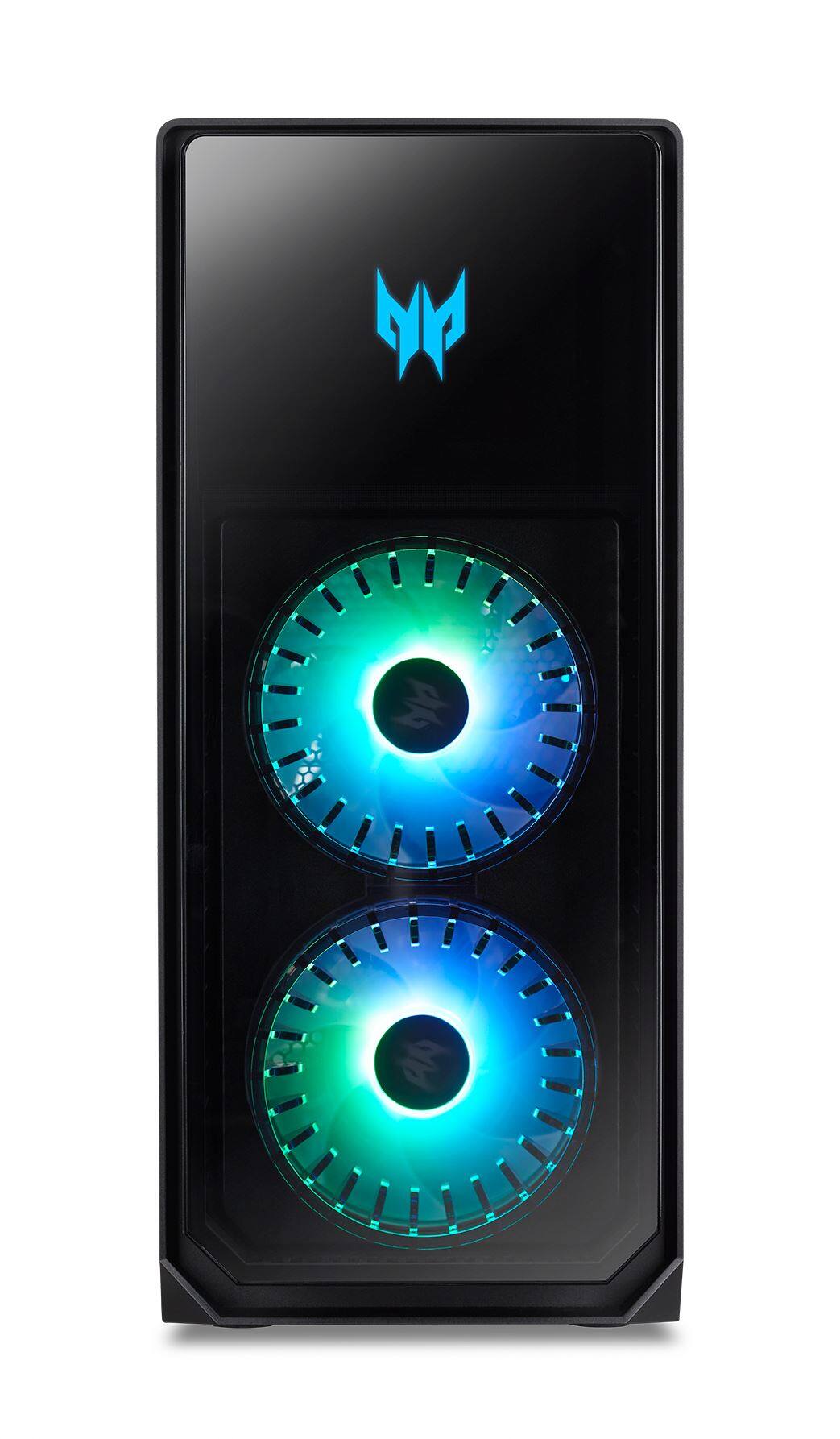 Front. Acer - Predator Orion 5000 PO5-640 PO5-64-EB11 Gaming Desktop Computer - Intel Core i7 16GB RAM 2TB HDD - 1TB SSD - Black.