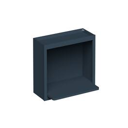 Boyel Living - 30-in W x 18-in H x 12-in D Shaker RTA Kitchen Wall Microwave Cabinet with Soft-Close - Charcoal Blue