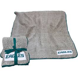 Logo Brands - Philadelphia Eagles 50" x 60" Frosty Fleece Team Blanket - Multicolor