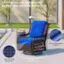 SMOOTH GLIDE AND SWING, SILENT 360-DEGREE ROTATION Back-and-Forth Gliding III Water-Repellent Fabric Secure Hold Fasteners 360 360Swivel