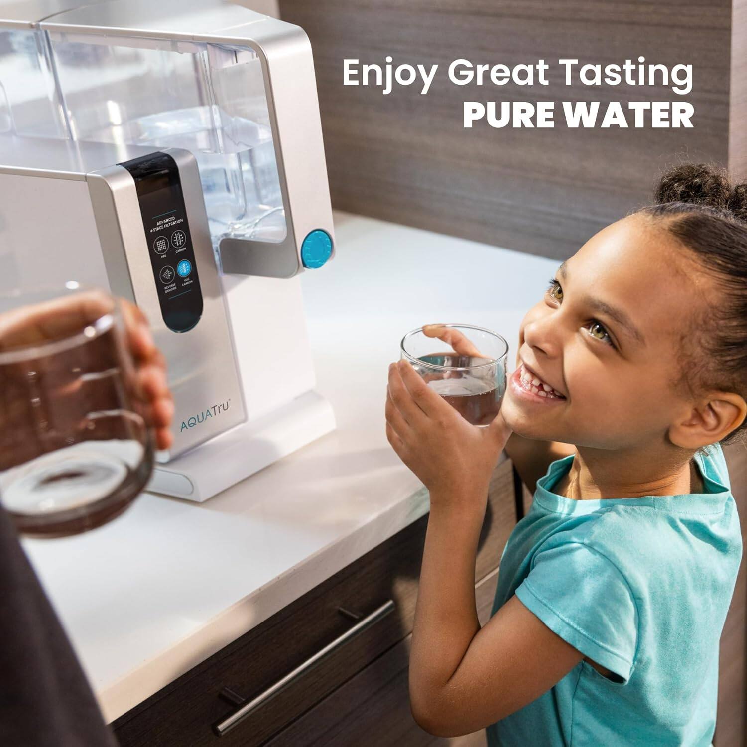 Enjoy Great Tasting PURE WATER - AQUATRU