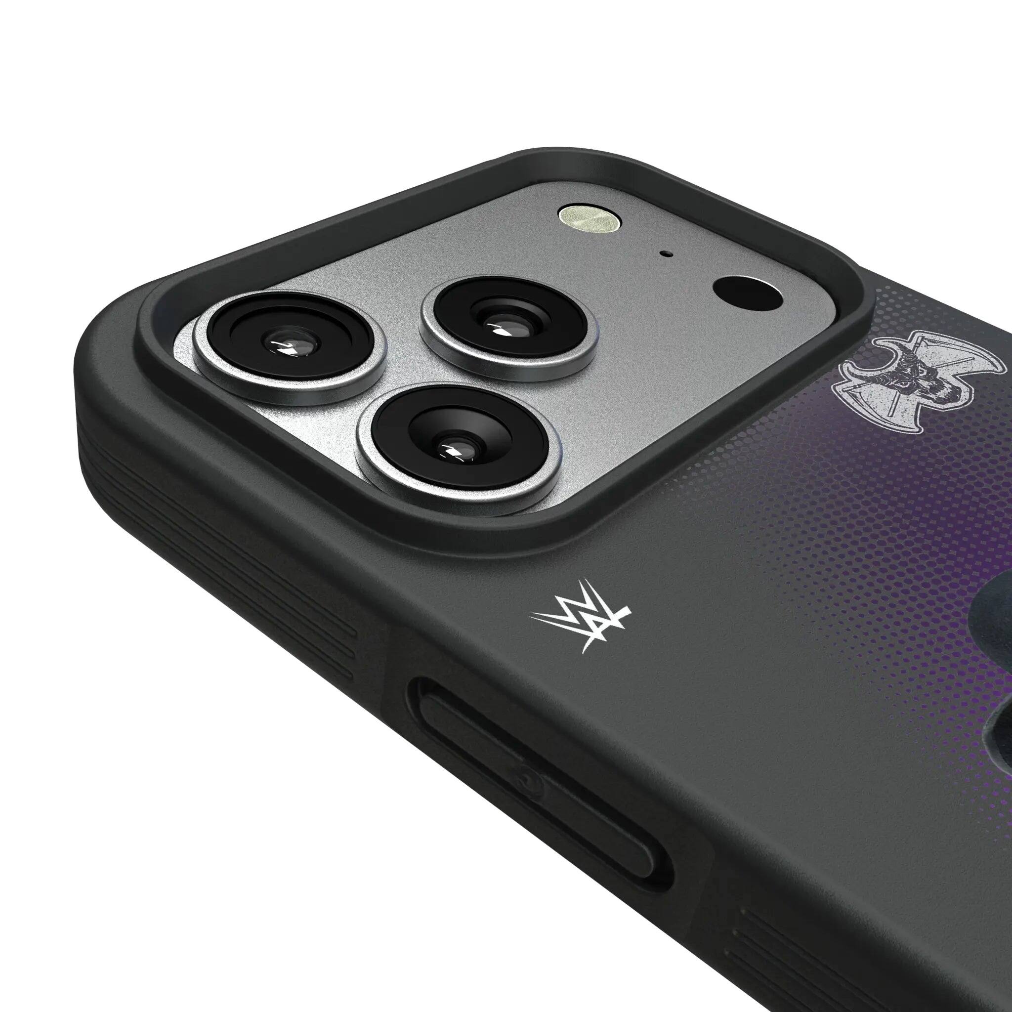 Left. Keyscaper - WWE Superstar Bump Phone Case - Apple iPhone 17 Pro - Undertaker.