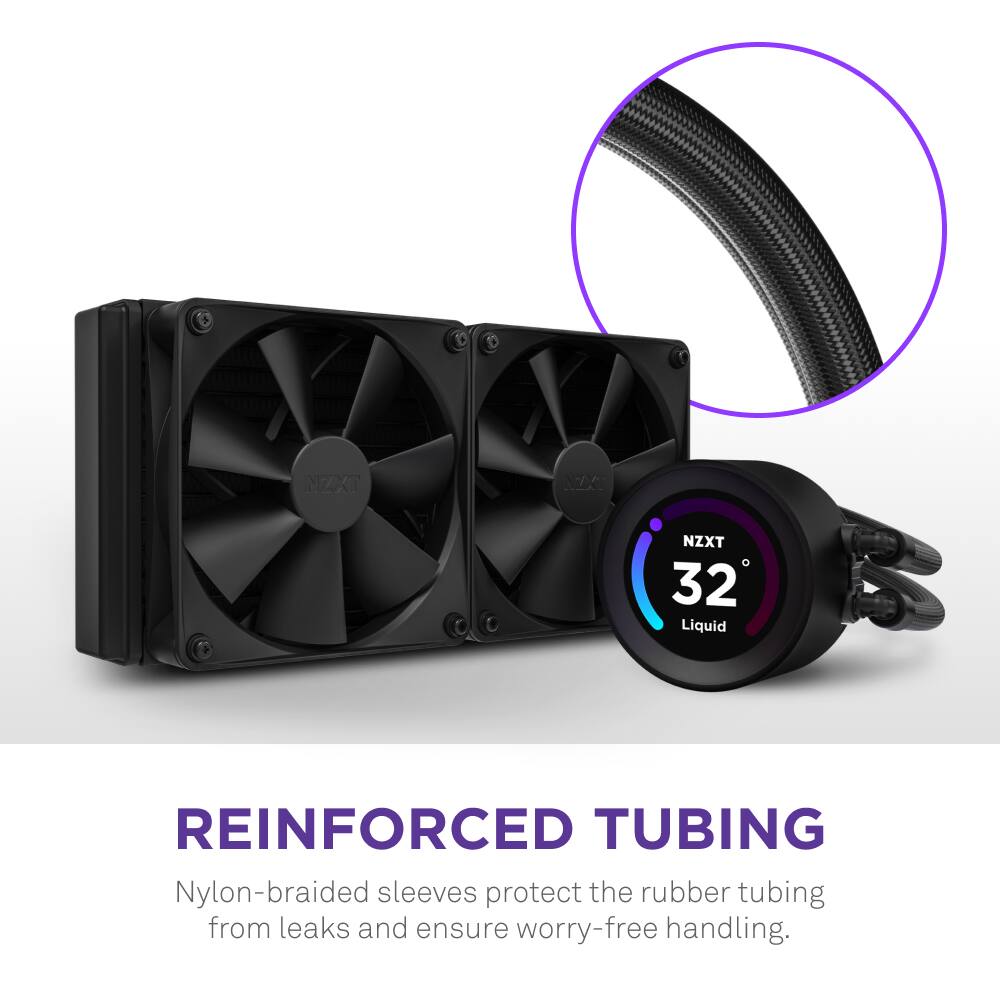 Reinforced Tubing: Nylon-braided sleeves protect the rubber tubing from leaks and ensure worry-free handling.