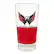 Front. Great American Products - Washington Capitals 22oz. Pilsner Glass with Silicone Grip - Red.
