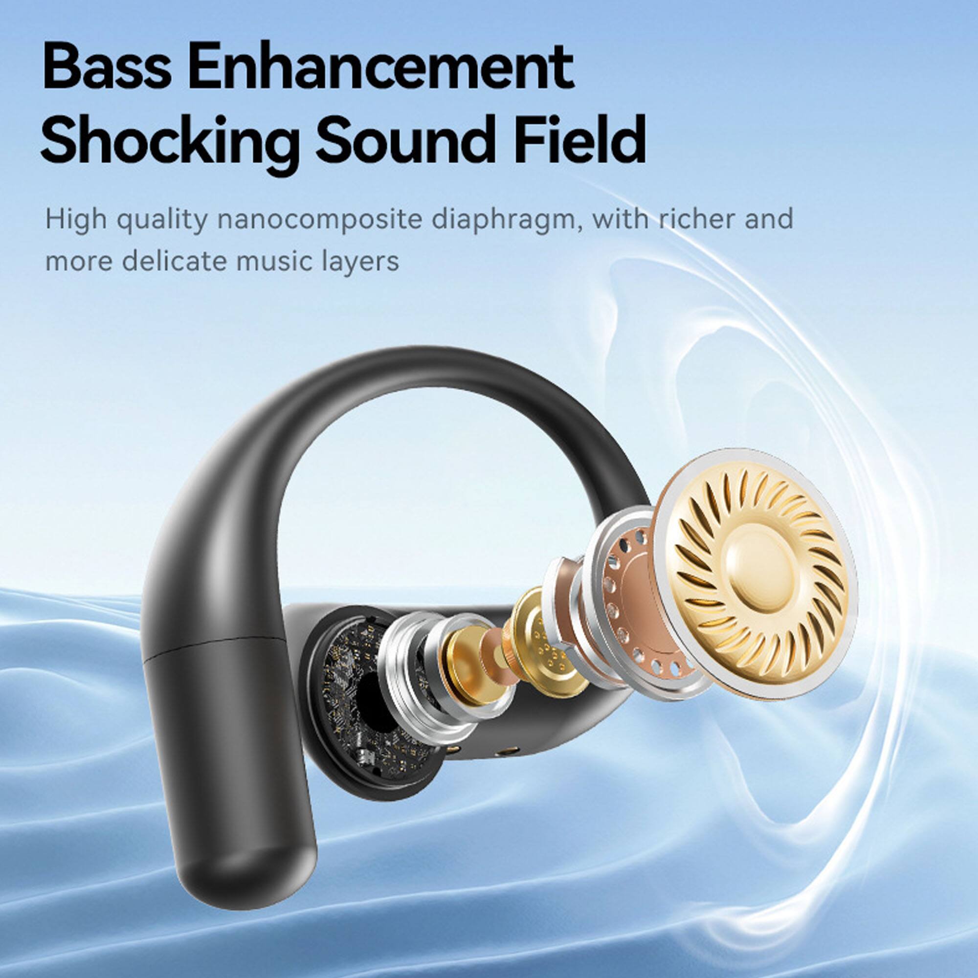 Bass Enhancement Shocking Sound Field

High quality nanocomposite diaphragm, with richer and more delicate music layers