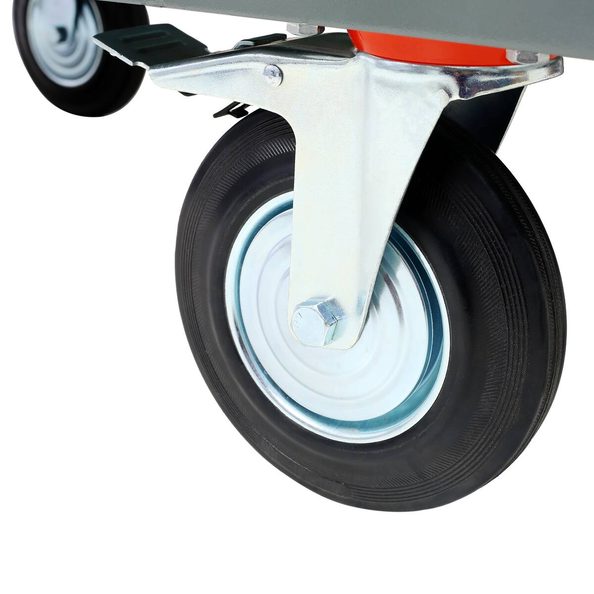 Ropilly Heavy Duty Platform Truck, 24 x 48 Steel Platform Cart with ...
