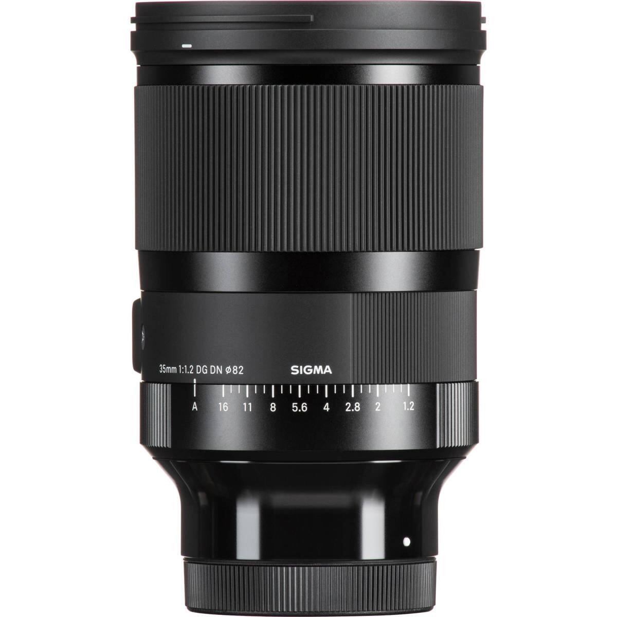 35mm 1:1.2 DG DN 82 SIGMA  
A 16 11 8 5.6 4 2.8 2 1.2