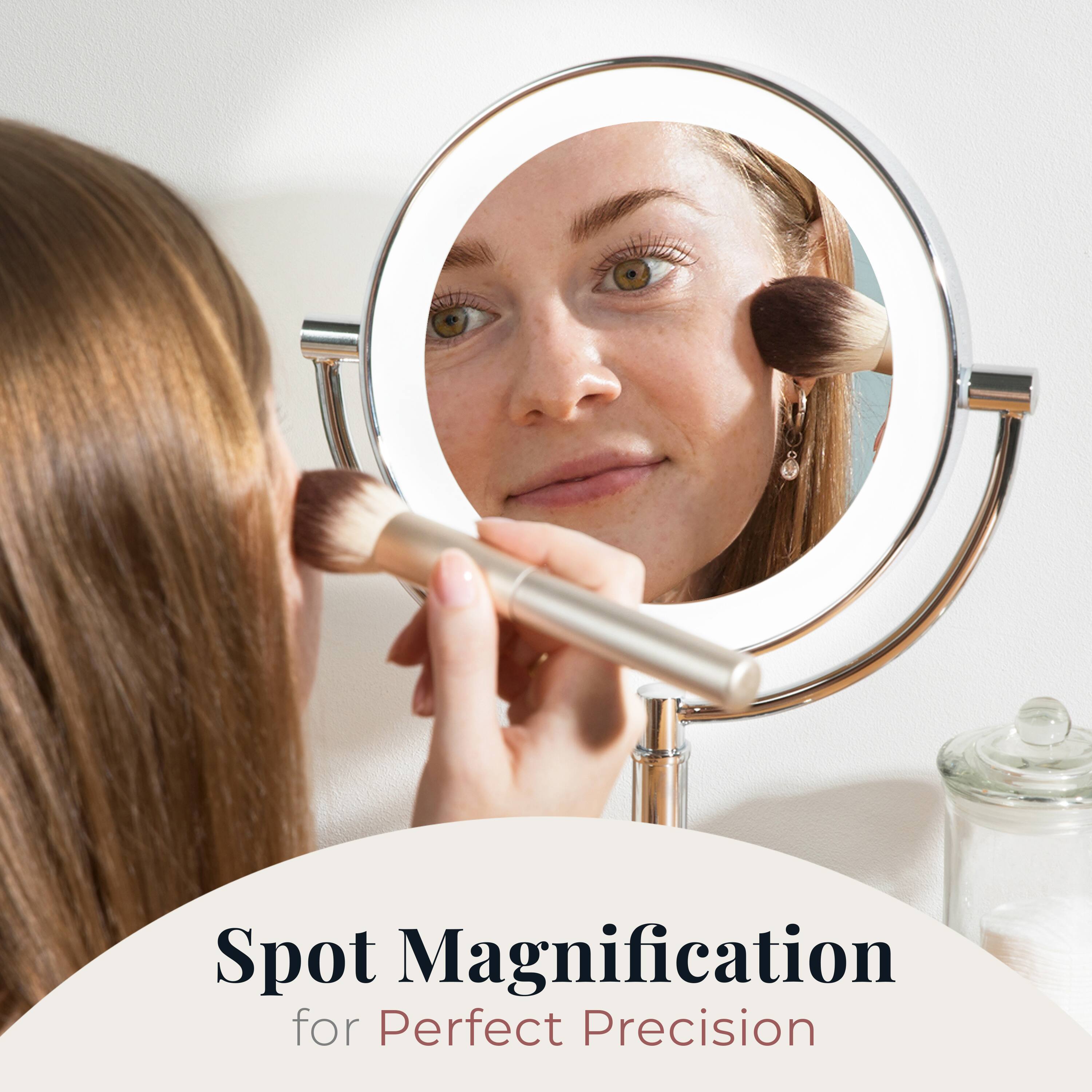 Spot Magnification  
for Perfect Precision