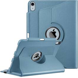Kitcheniva - Rotating Protective Case For iPad Air 11 Inch M3 2025 2024 And iPad Air 5th 4th - Ocean Blue
