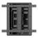 Front. Sanus - Sanus VIWLF128 Premium Large In-Wall Full Motion TV Mount for 42"-85" TVs - Black.