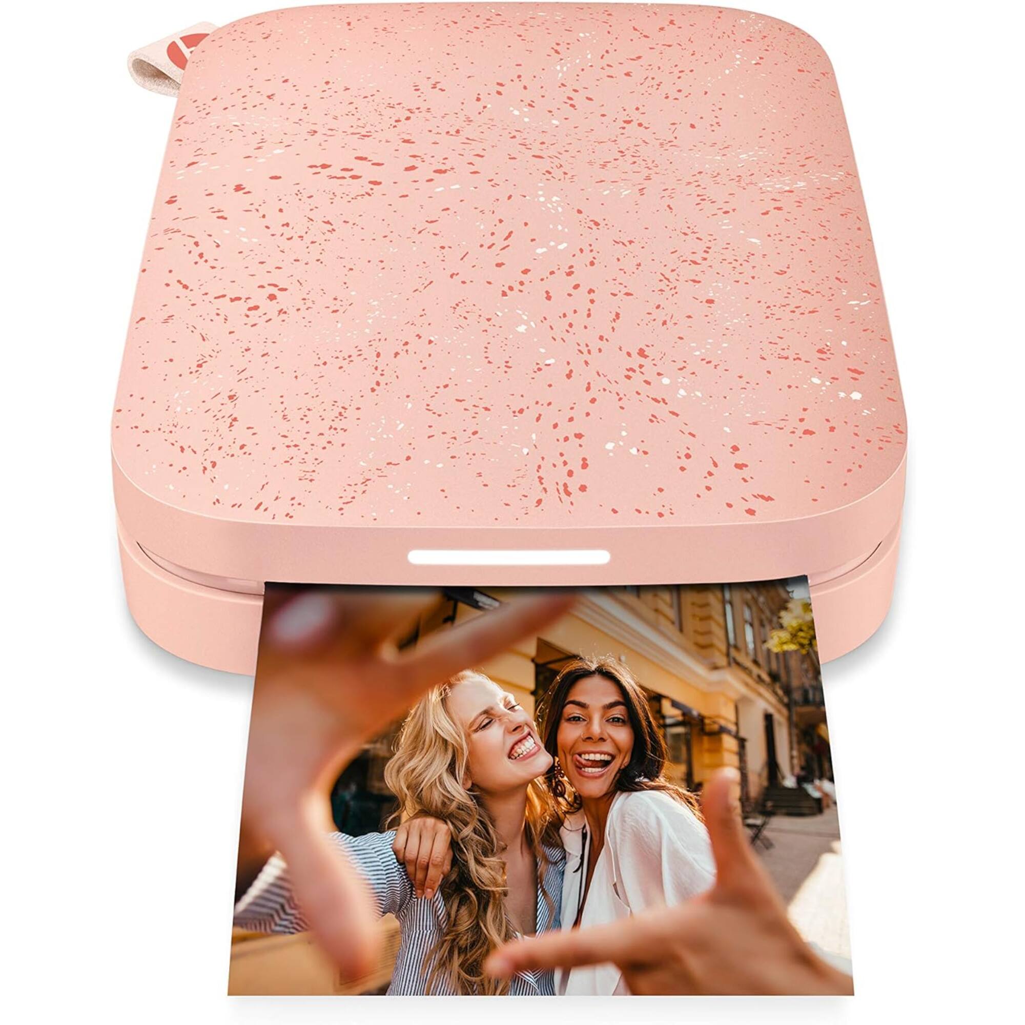 Alt View 4. HP - Sprocket Portable 2x3" Instant Photo Printer, Accesories & Scrapbook Bundle - Blush Pink.