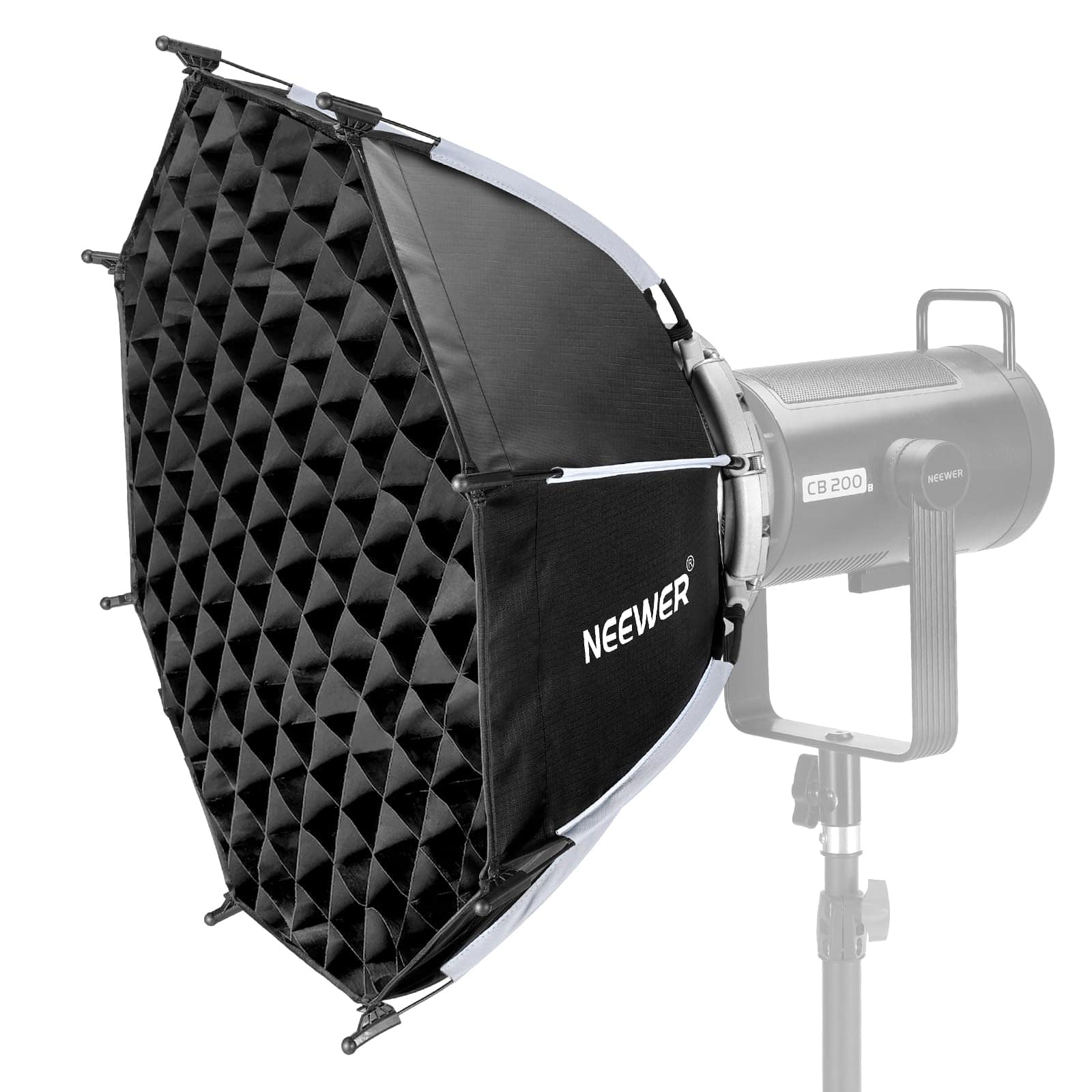 Neewer - 22" Octagonal Softbox, Quick Release Bowens, w/ Grid & Bag, NS22P