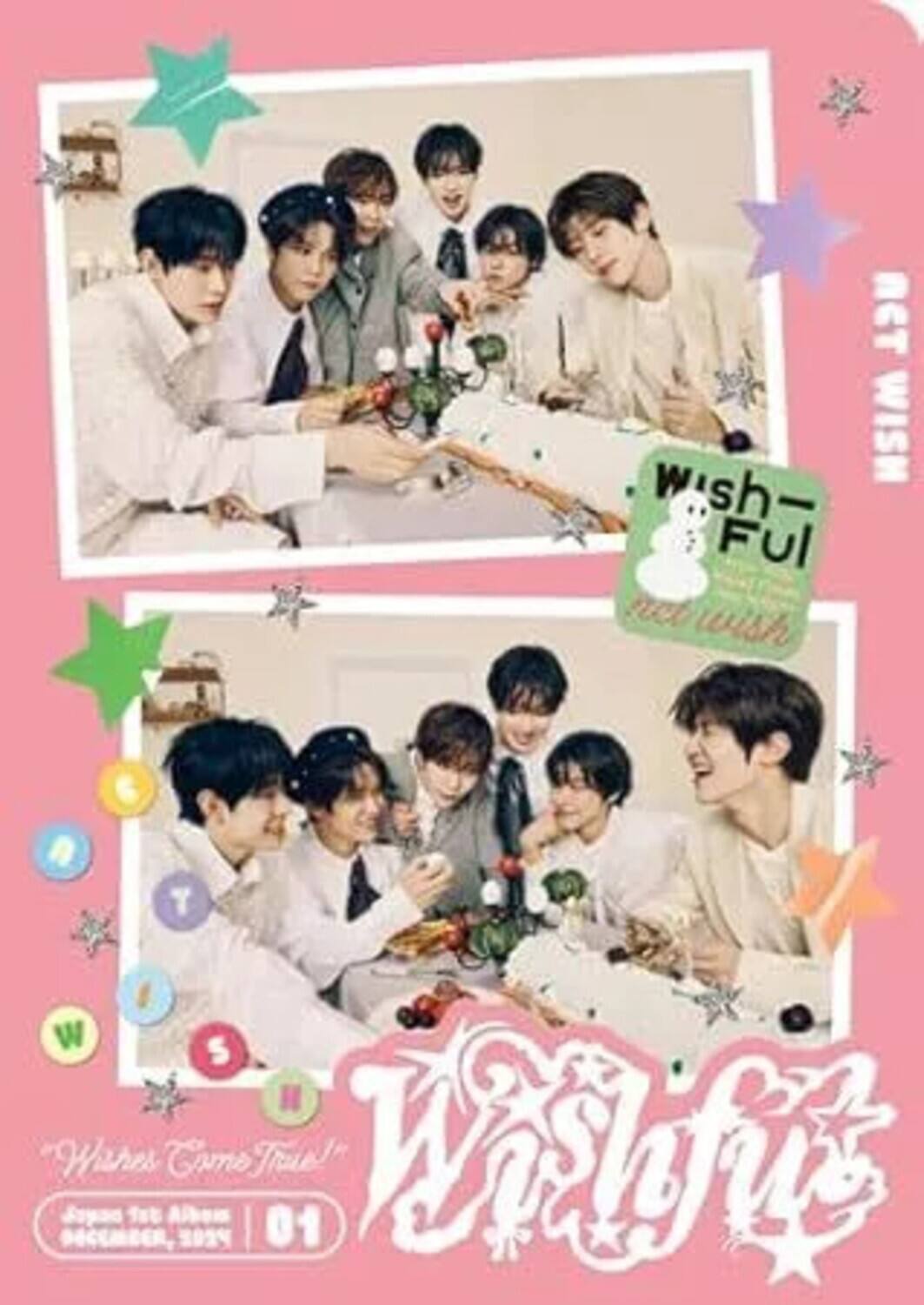 NCT Wish - Wishful - Limited All Member Version - incl. Postcard, Sticker + Trading Card   - COMPACT DISCS [CD]