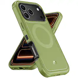 Mybat Pro - Maverick Series Rogue Edition MagSafe Case for Apple iPhone 17 Pro Max - Army - Green