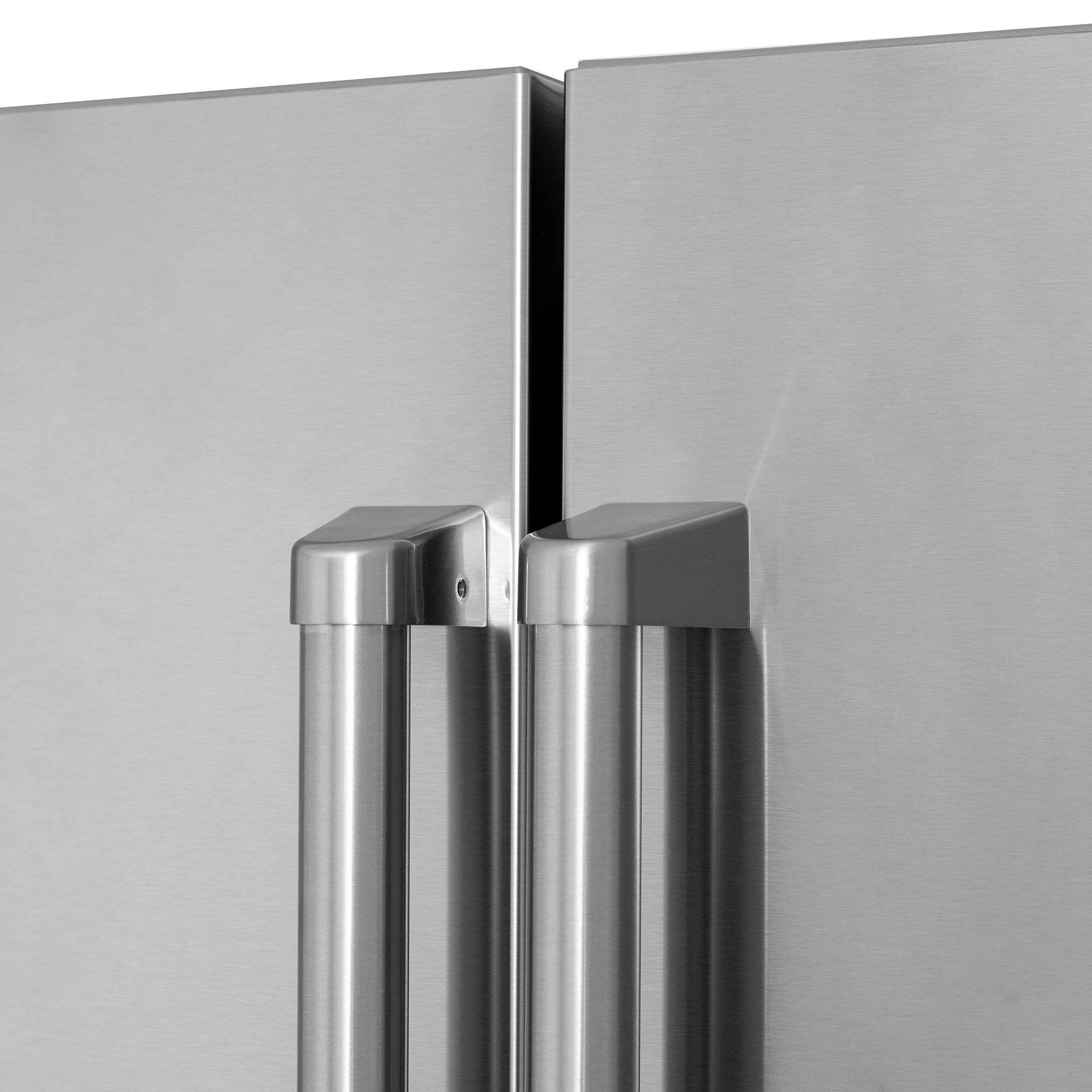 Alt View 9. Kucht - Pro-Style 36 in. 22.5 cu. ft. Counter Depth Freestanding French Door Refrigerator in Stainless Steel with Ice Maker - Stainless Steel.