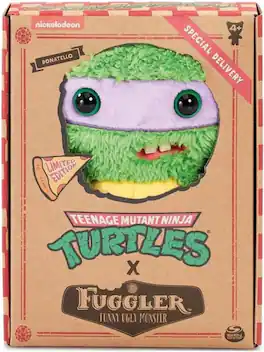 Fuggler - Ugly Monster Donatello Ninja Turtle Plush Figure Limited Edition, Green - Assorted Pre-Pack