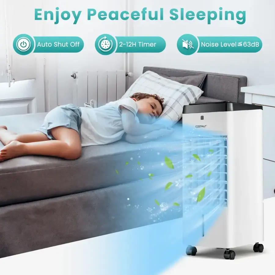 Enjoy Peaceful Sleeping: Auto Shut Off, 2-12H Timer, Noise Level el63d.