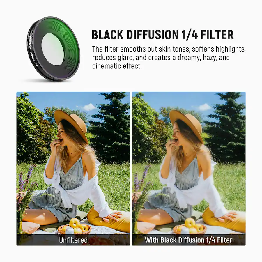 Diffusion Water Filter Neewer 1/4 Diffusion Filter for Insta360 GO Ultra FL-C49 - Best Buy