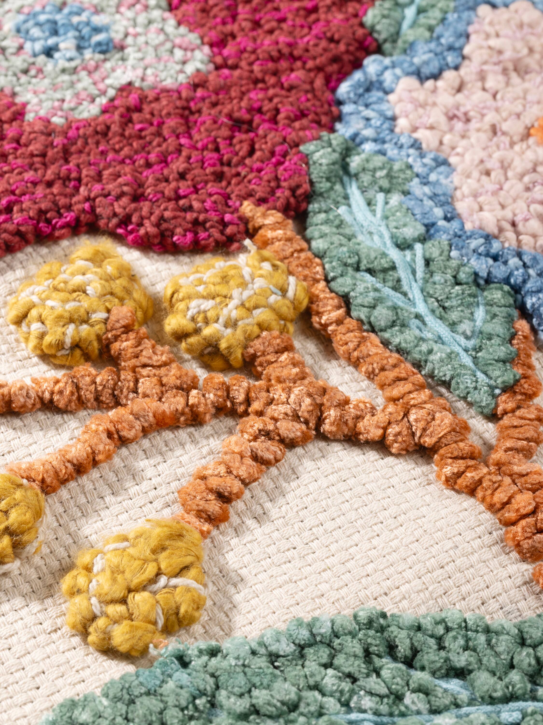 Back. GAURI KOHLI - Prague Pillow - Multicolored.