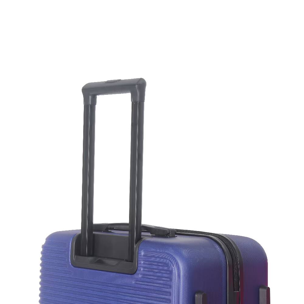 Alt View 8. Bestier - 3-Piece ABS Hardshell Luggage Set (20”/24”/28”) with Spinner Wheels, TSA Lock & Lightweight Design - Dark Blue.