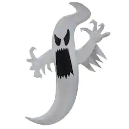 GOOSH Inflatables - GOOSH 6 FT Halloween Inflatables Ghost Outdoor Decorations Multicolor Hanging Ghost - White