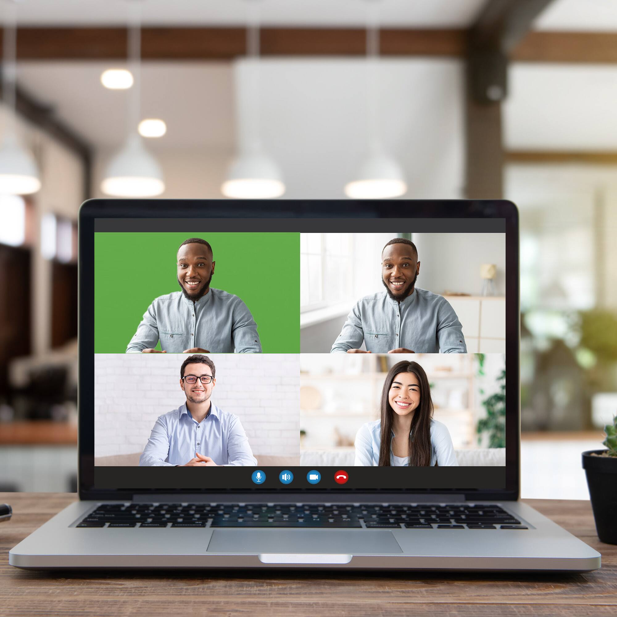 Alt View 3. KHOMO GEAR - XL Pull-Up Green Screen – Extra-Large Collapsible Chroma Key for Studio, Streaming, and Content Creation.