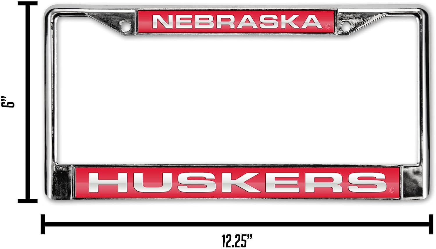 NEBRASKA  
HUSKERS  

6" x 12.25"