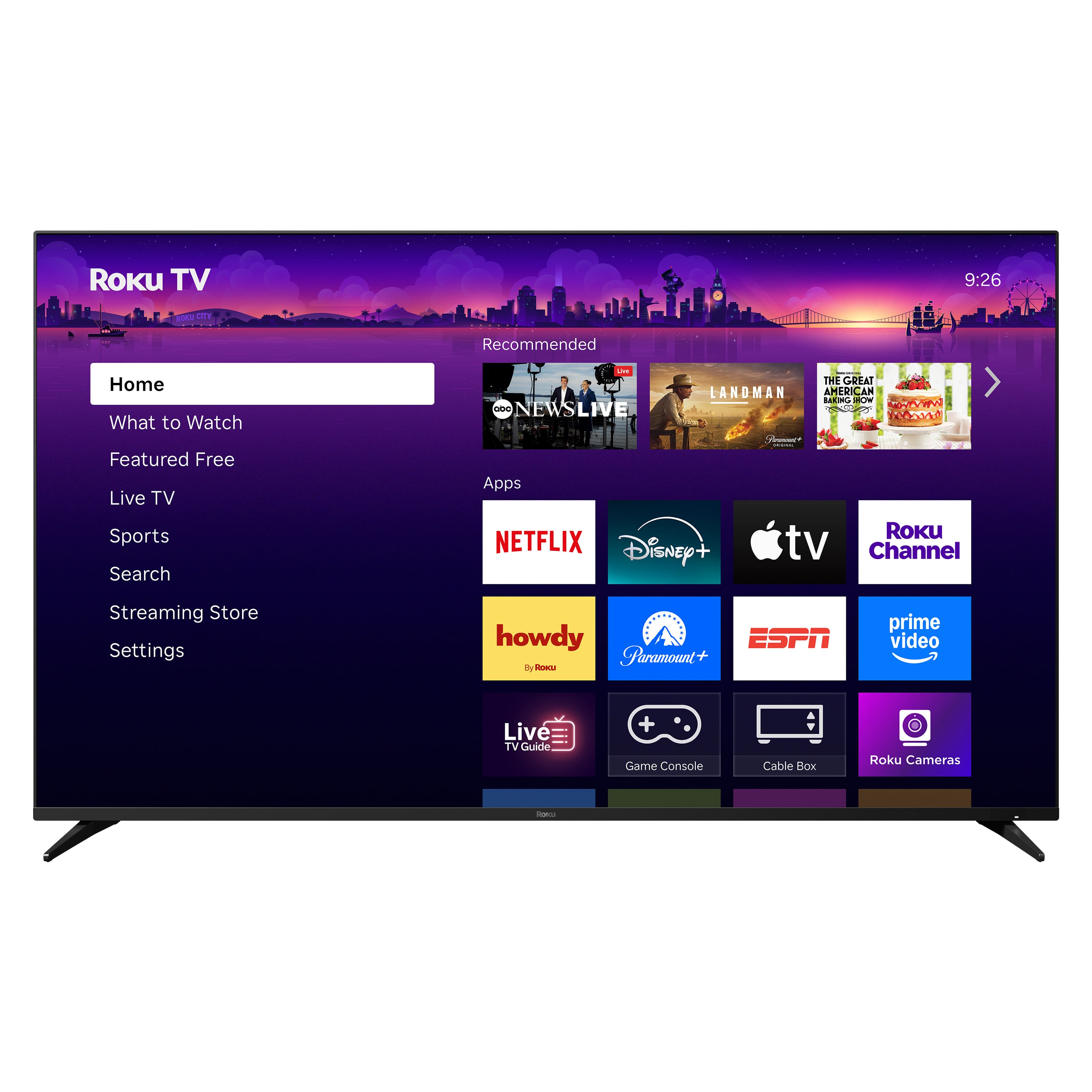 Roku - 65" Class Pro Series 4K QLED Mini-LED Smart RokuTV (2025)