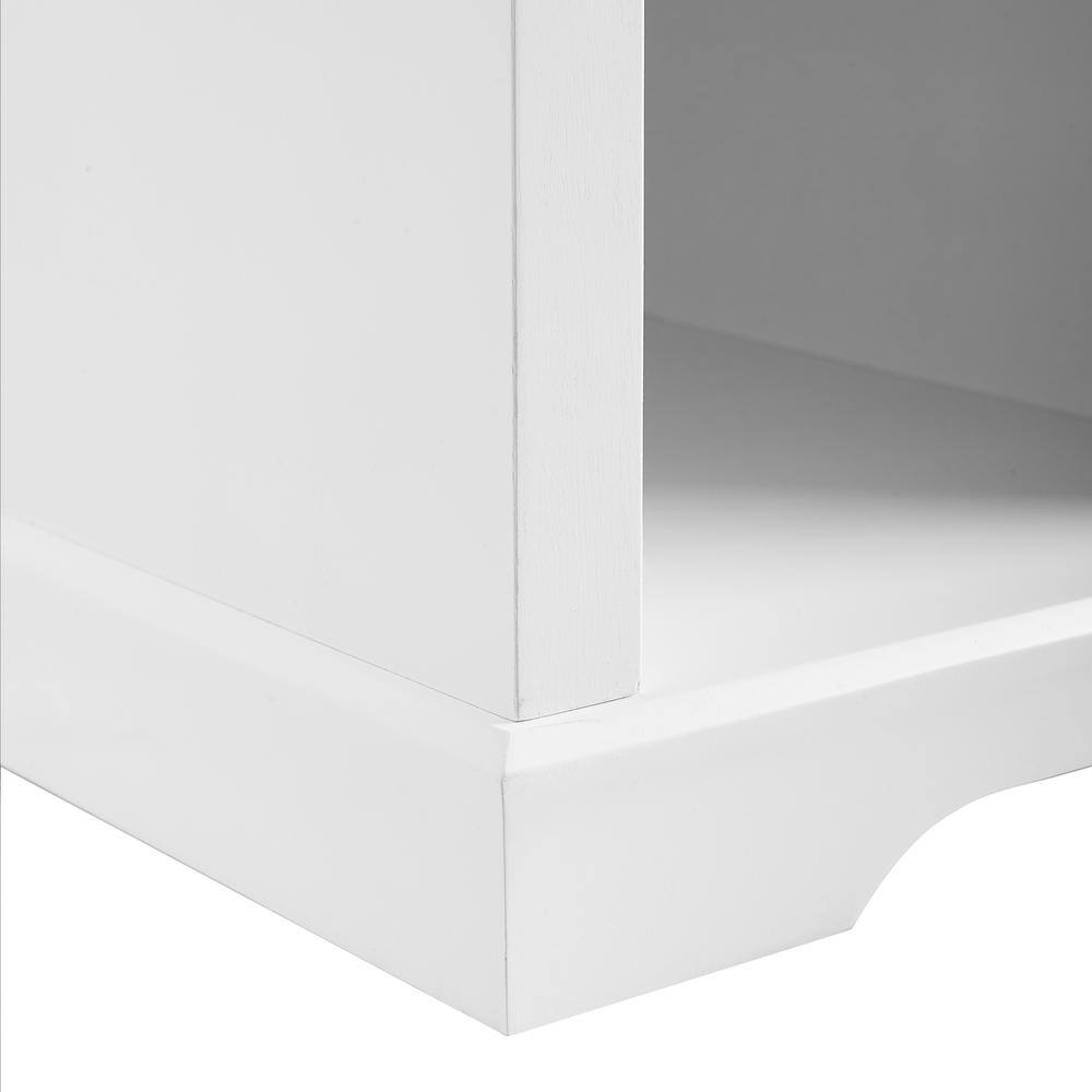 Alt View 7. Crosley Furniture - Anderson Entryway Storage Bench - White.