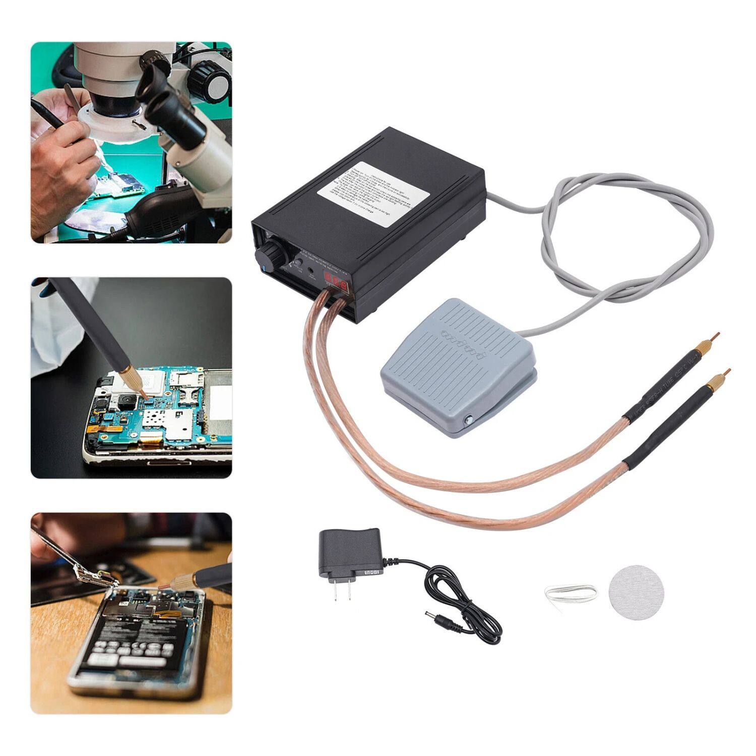 Angle. Home Collection - 8000W Rechargeable Battery Spot Welder – 9 Adjustable Power Gears, Portable Handheld Welding Machine.