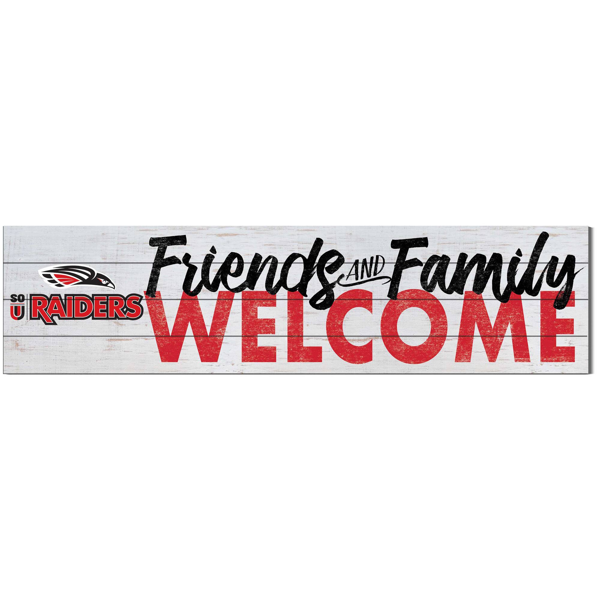 Southern Oregon Raiders 10'' x 40'' Friends & Family Welcome Sign